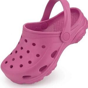 Kids and Toddlers Garden Clogs for Boys and Girls Eva Mules Purple Size 26/9.5